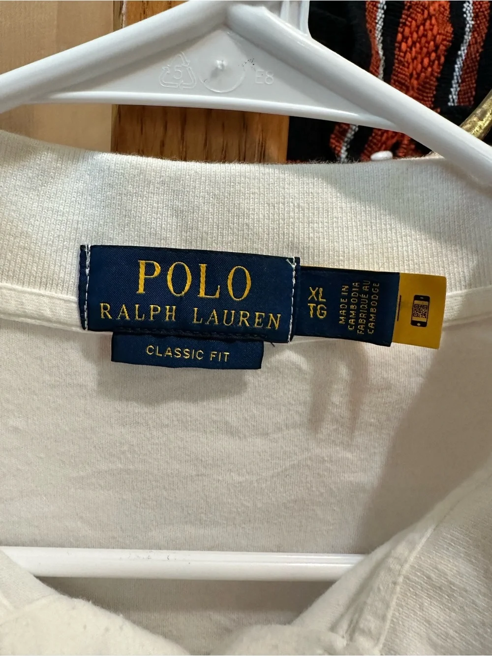 Polo Ralph Lauren Soft Classic Fit Polo Shirt White Embroidered Color